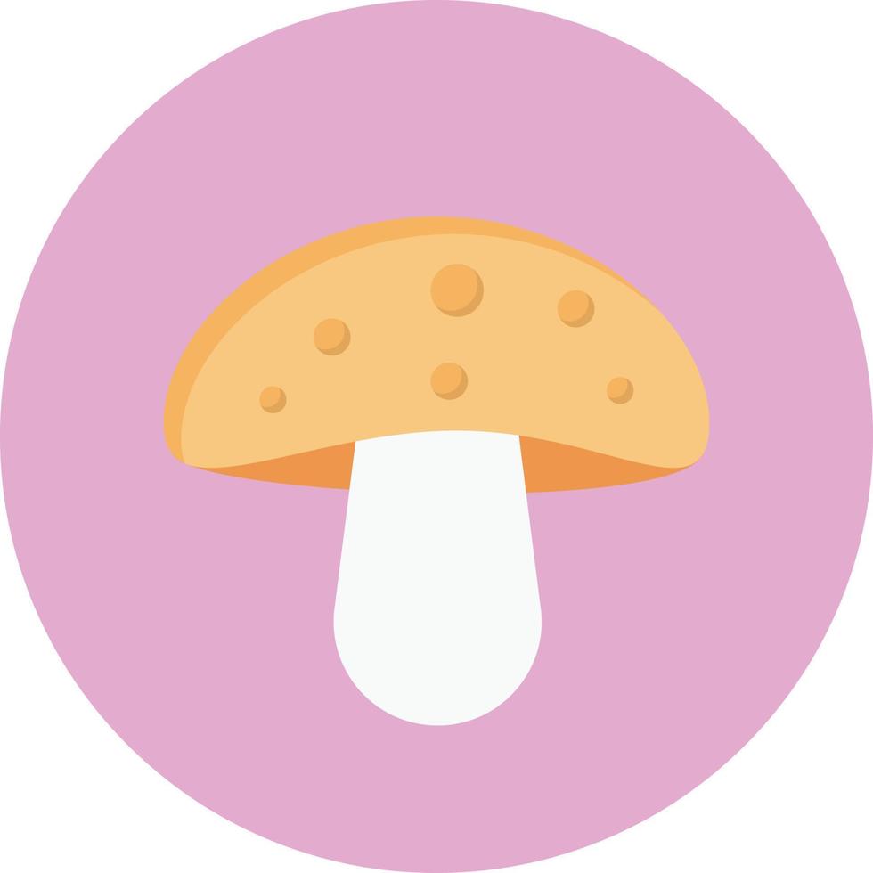 illustration vectorielle de champignon sur fond.symboles de qualité premium.icônes vectorielles pour le concept et la conception graphique. vecteur