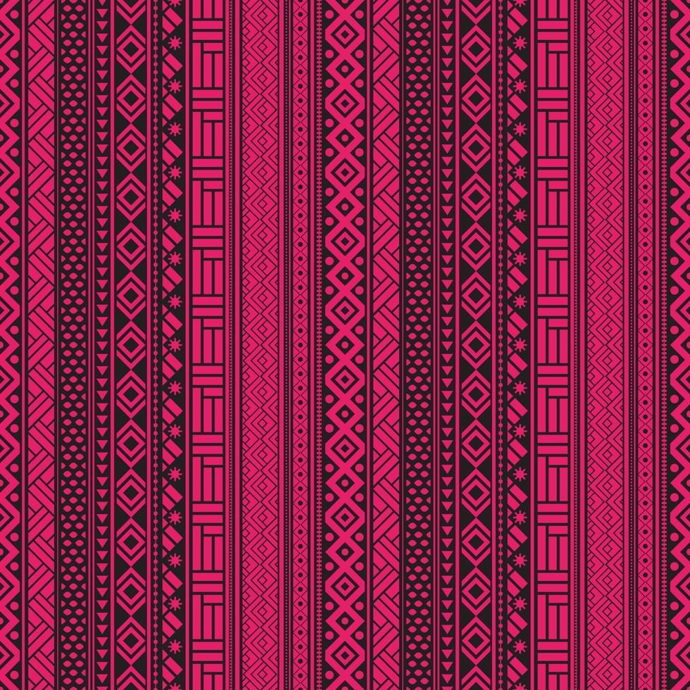 motif sans couture tribal sans soudure géométrique vecteur