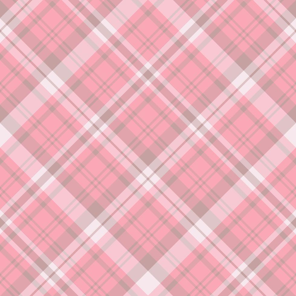 modèle sans couture dans des couleurs roses kawaii pour plaid, tissu, textile, vêtements, nappe et autres choses. image vectorielle. 2 vecteur