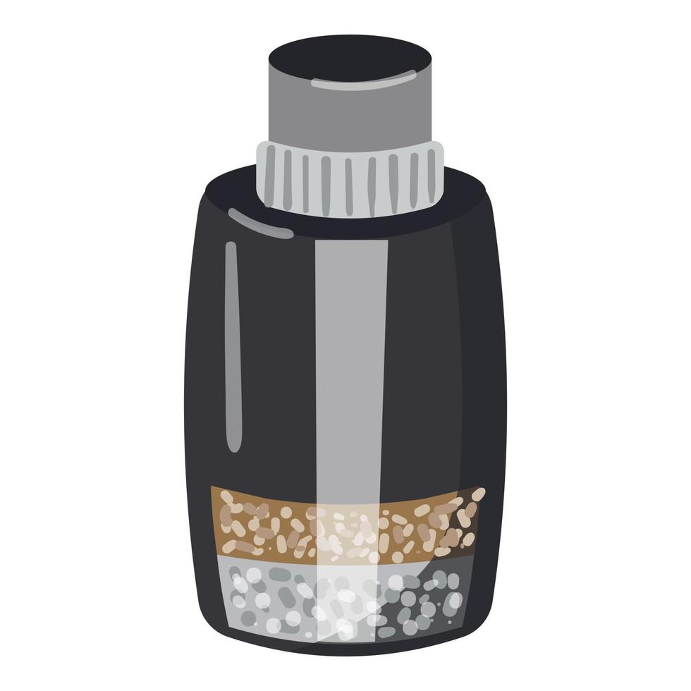 vecteur de dessin animé d'icône de filtre à eau de grain. système d'épuration