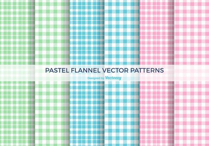 Patterns Pastel flanelle Vector