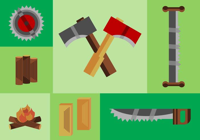 Gratuit Bois Logs Pack Vector