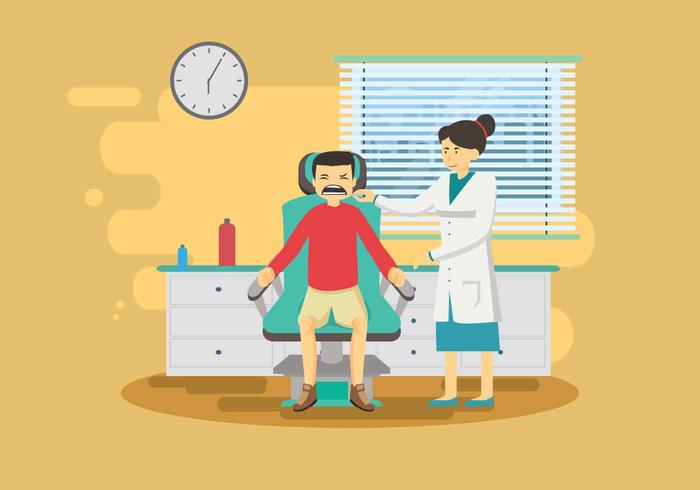 Gratuit Illustration Painfull Dentista vecteur