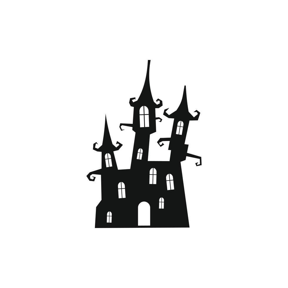 icône de château de rêve vecteur