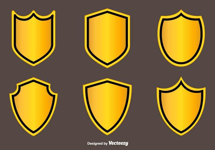 Blason Vector Flat Icons