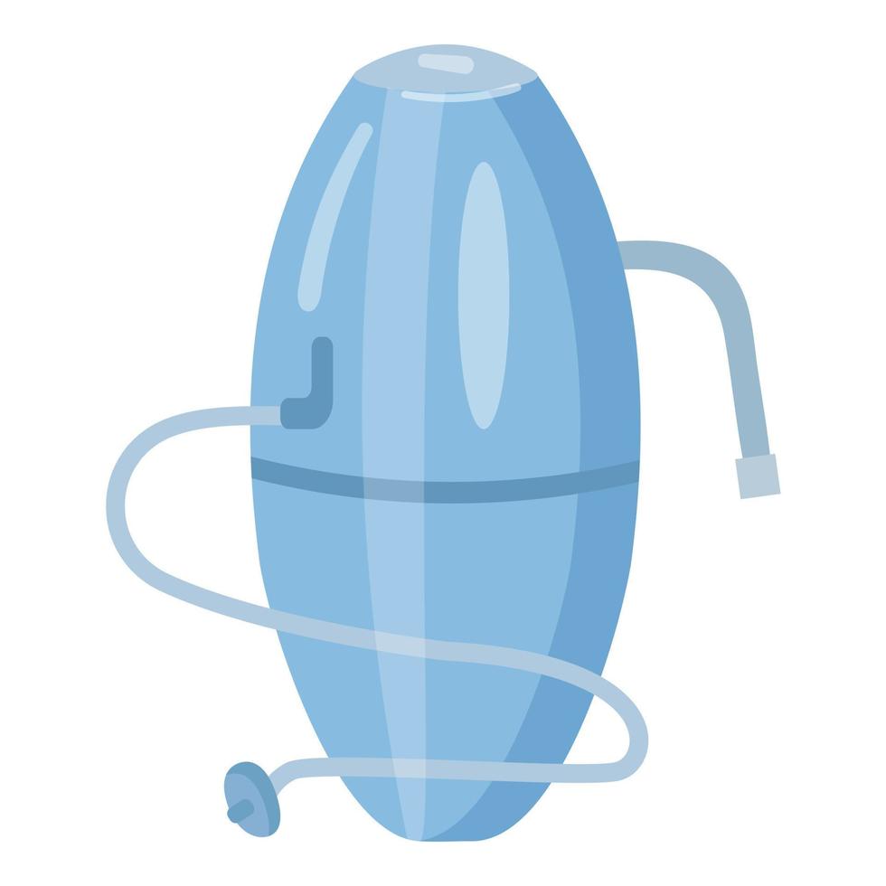 vecteur de dessin animé d'icône de filtre de réservoir. purification de l'eau