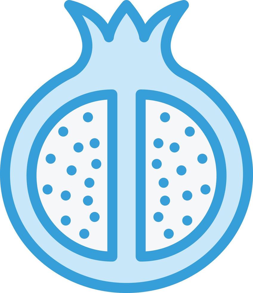 illustration de conception icône vecteur grenade