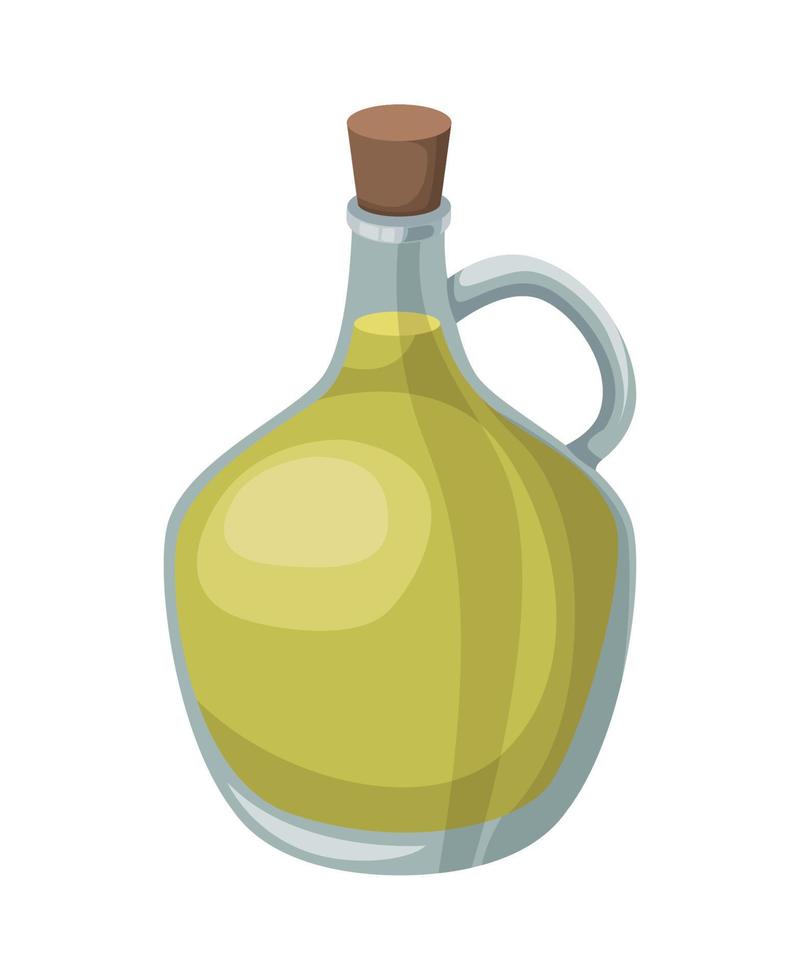produit en bouteille d'huile d'olive vecteur