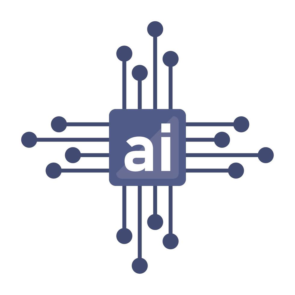 technologie de processeur de puce ai vecteur