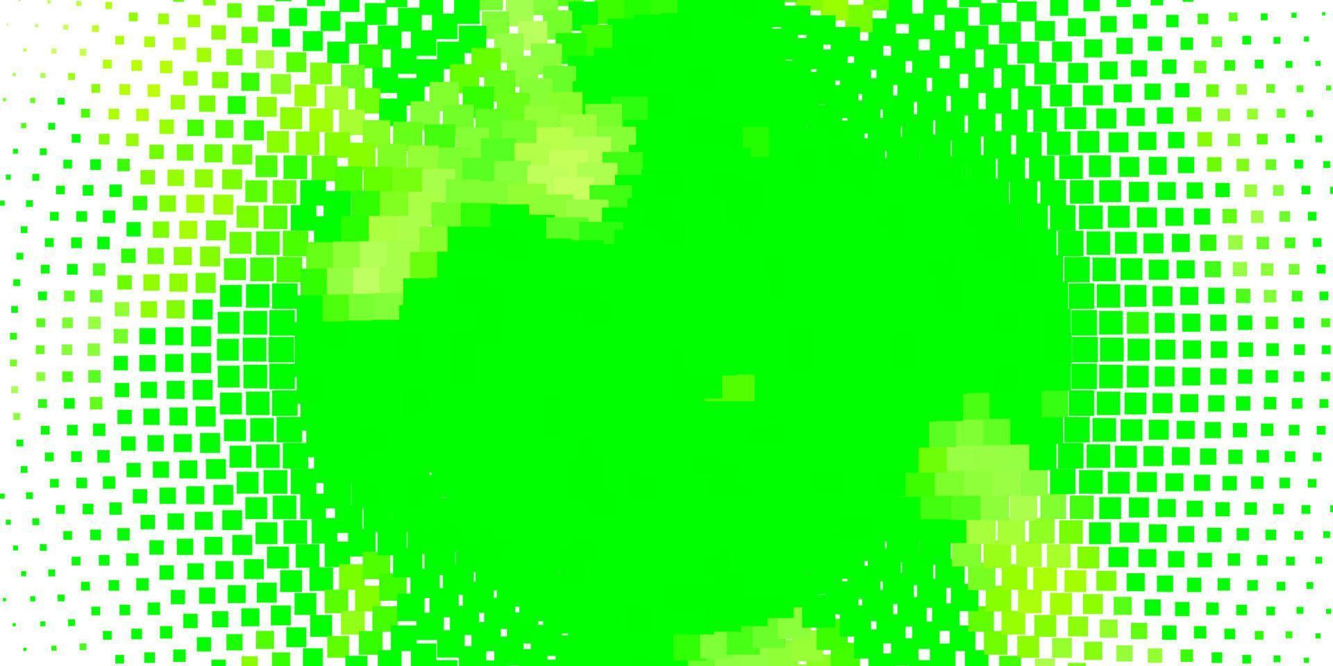 disposition de vecteur vert clair, jaune avec des lignes, des rectangles.