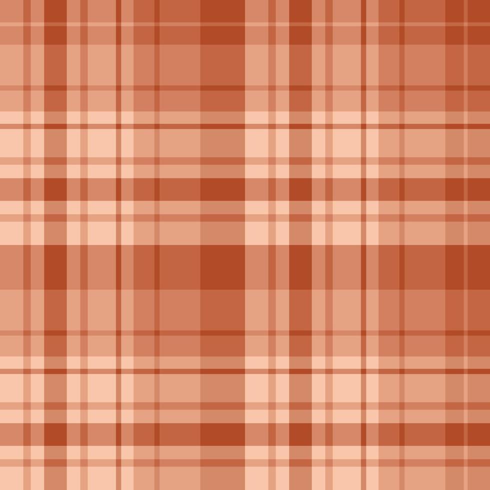 motif sans couture dans de merveilleuses couleurs orange chaudes pour le plaid, le tissu, le textile, les vêtements, la nappe et d'autres choses. image vectorielle. vecteur