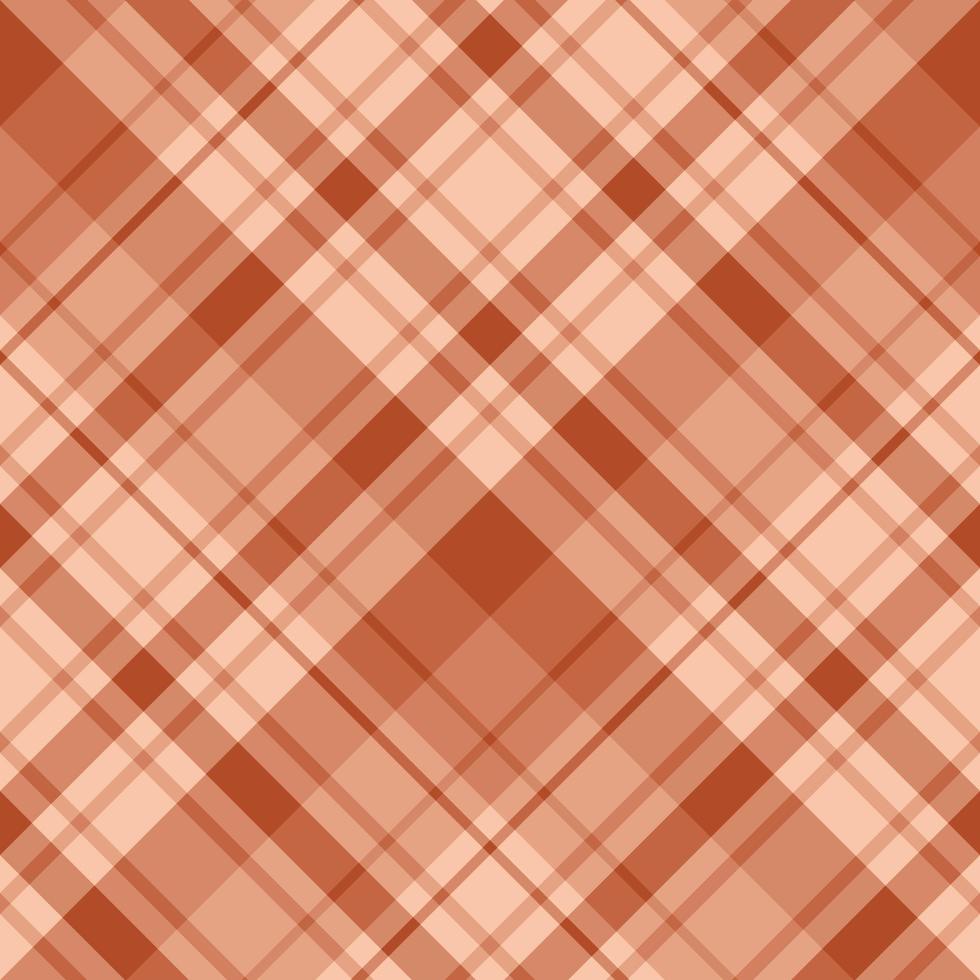 motif sans couture dans de merveilleuses couleurs orange chaudes pour le plaid, le tissu, le textile, les vêtements, la nappe et d'autres choses. image vectorielle. 2 vecteur