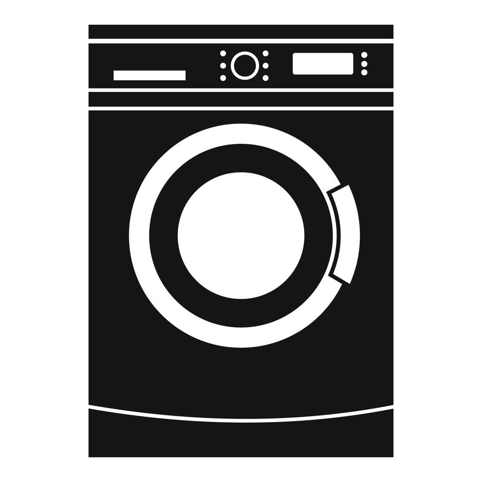 icône de machine à laver vecteur