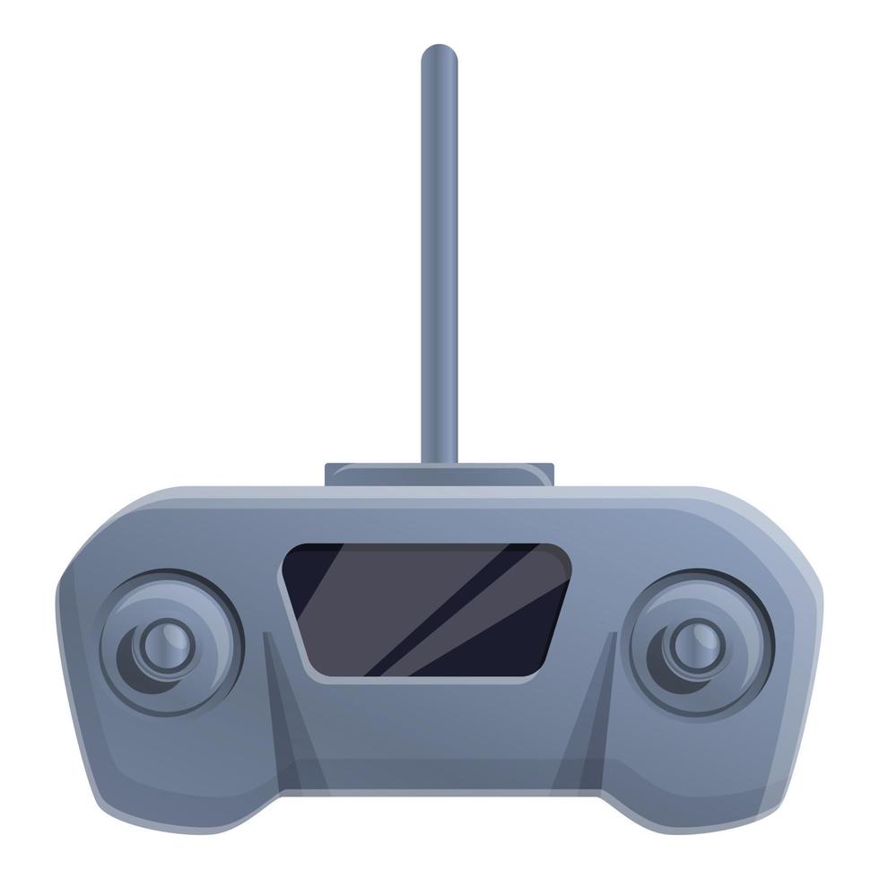 icône de la télécommande du joystick, style cartoon vecteur