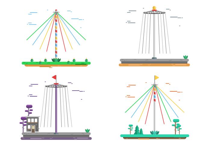 Maypole Vector Illustration