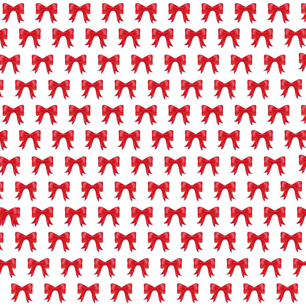 rubans rouges sur blanc. noël et nouvel an vector background.vector illustration pour la saint valentin et les anniversaires