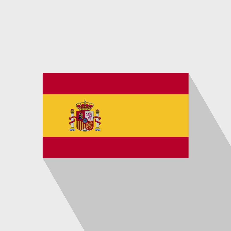 drapeau espagne grandissime vecteur de conception