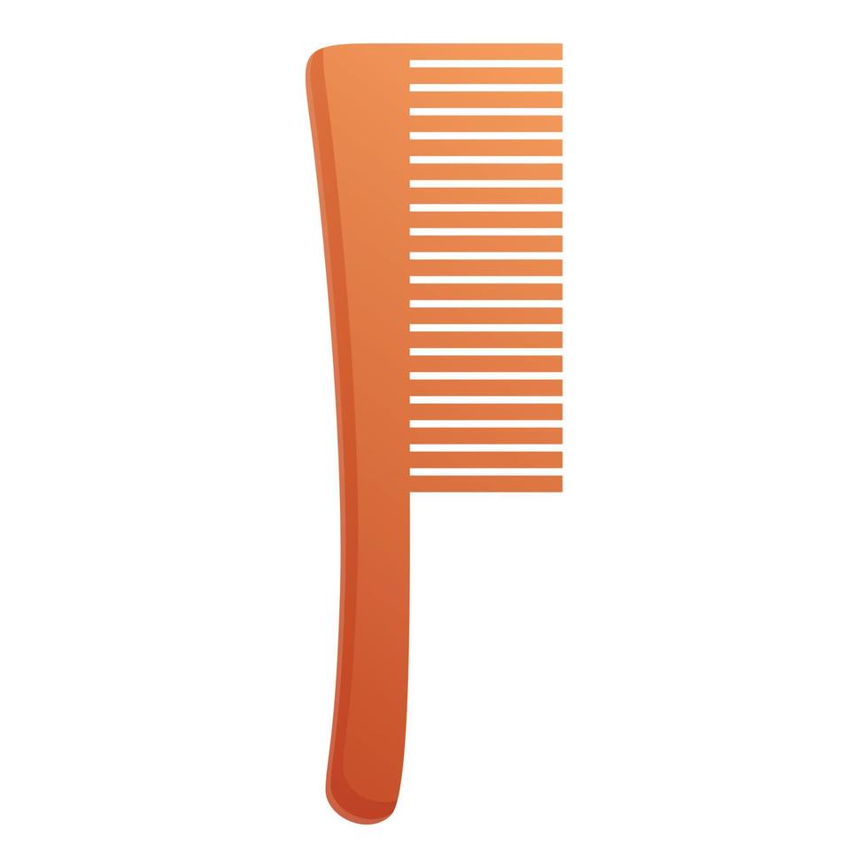 icône de brosse à cheveux sauna, style cartoon vecteur
