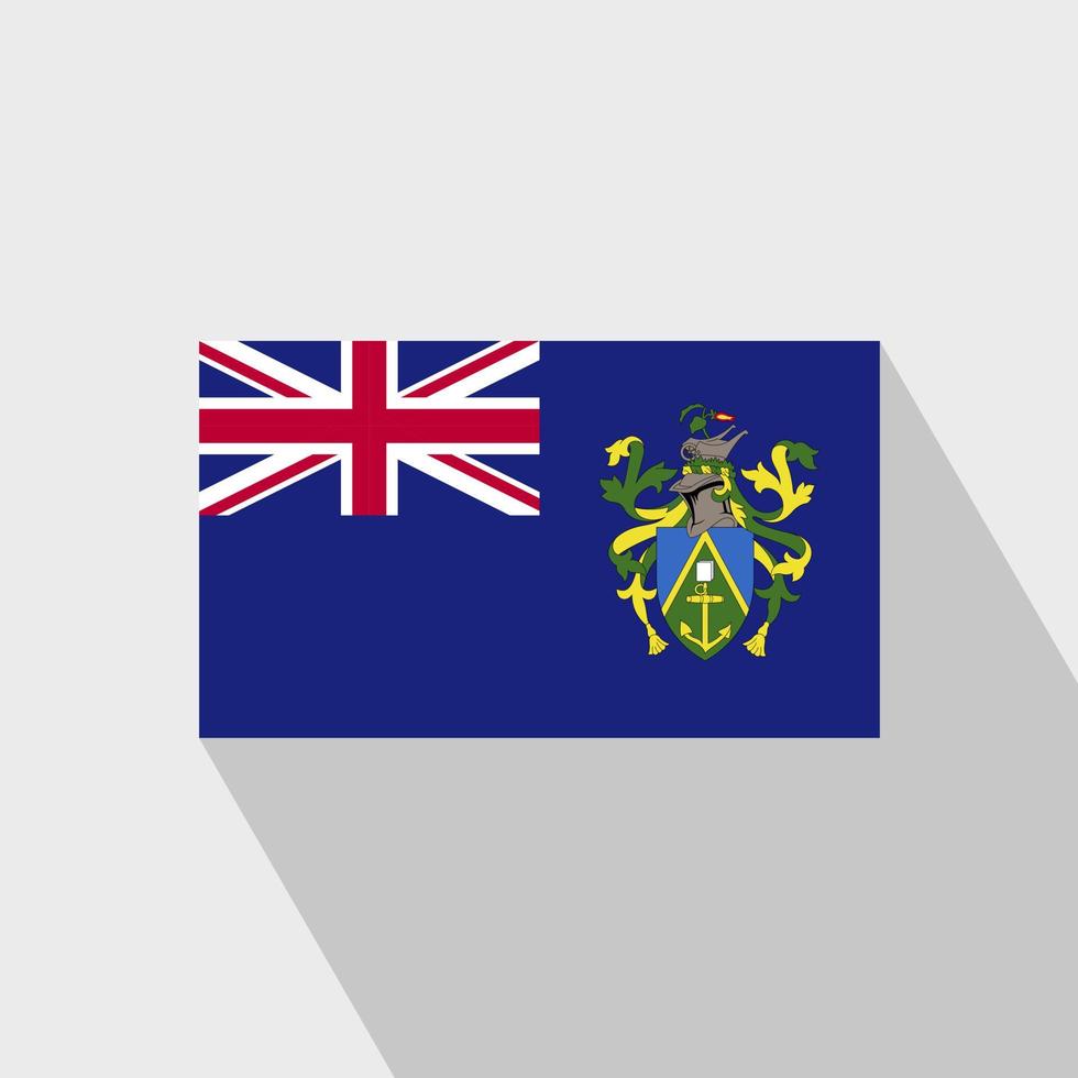 drapeau de l'île de pitcairn grandissime vecteur de conception