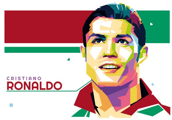 Cristiano Ronaldo vecteur WPAP