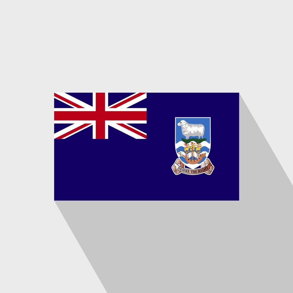 drapeau des îles malouines vecteur de conception grandissime