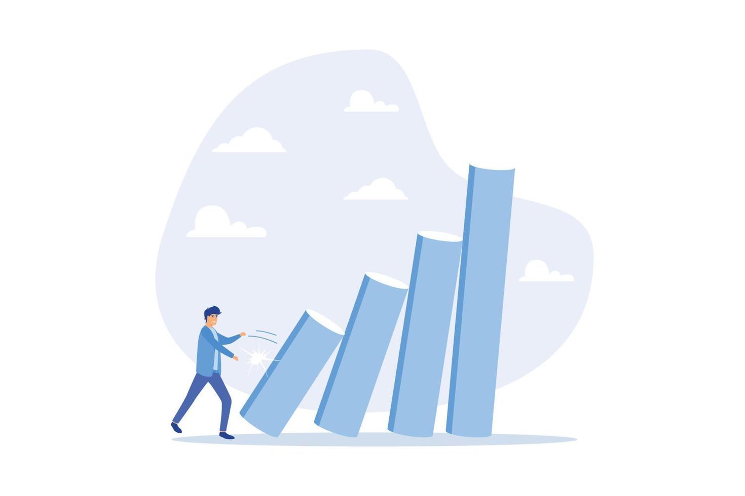 petites habitudes minuscules pour changer ou augmenter la productivité, l'efficacité ou l'amélioration, un moyen facile de gagner le succès de l'entreprise ou de faire un concept à grand impact, illustration moderne de vecteur plat