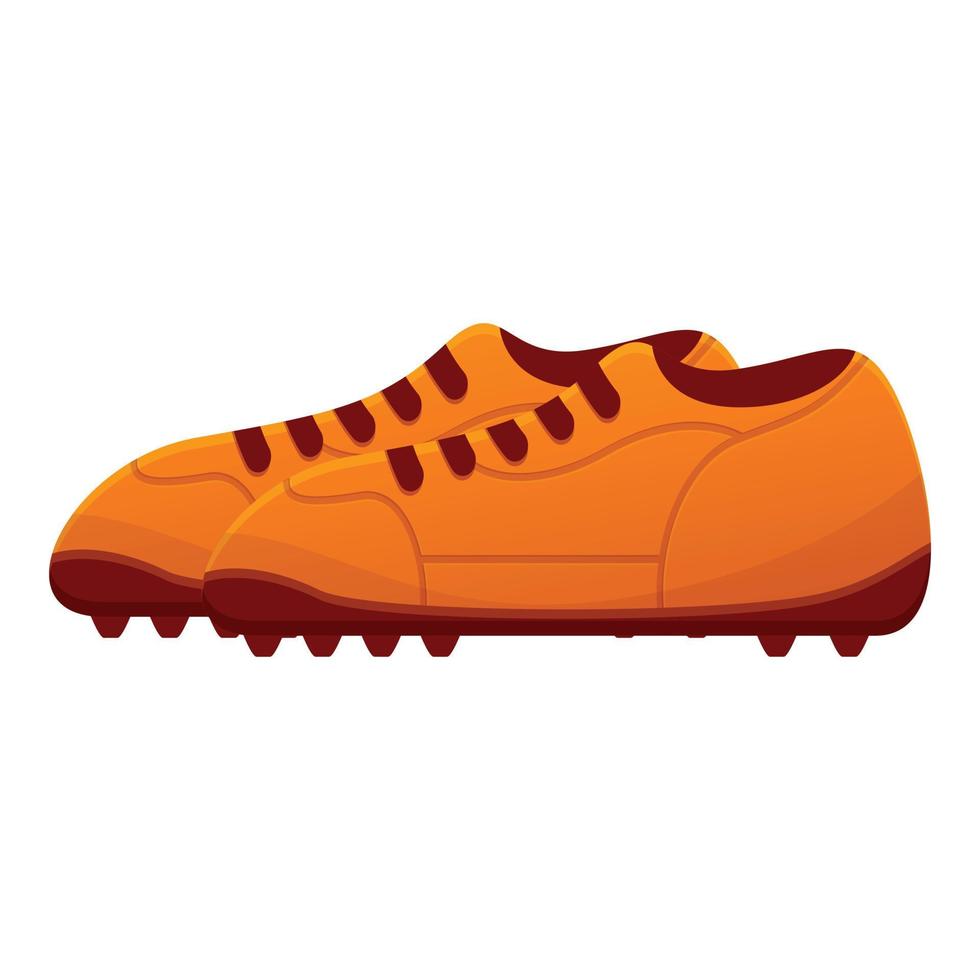 icône de chaussures de football homme, style cartoon vecteur