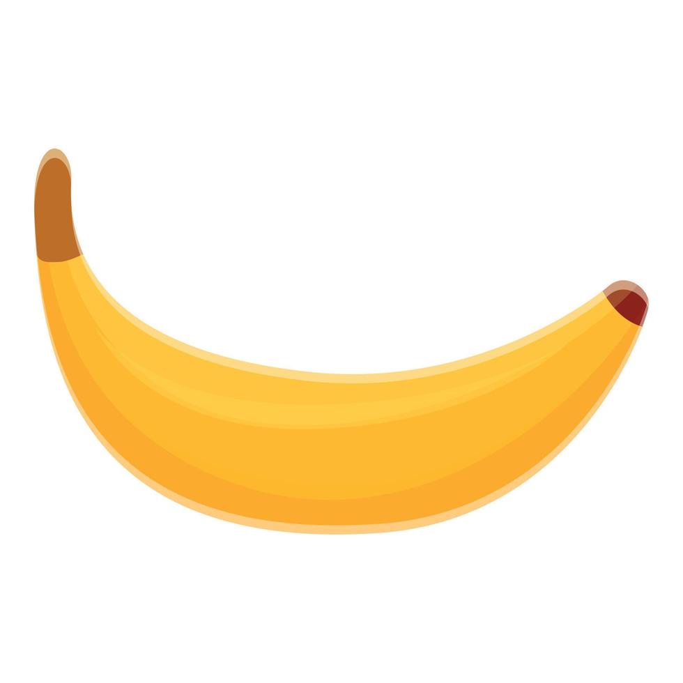 icône de banane de petit déjeuner, style cartoon vecteur