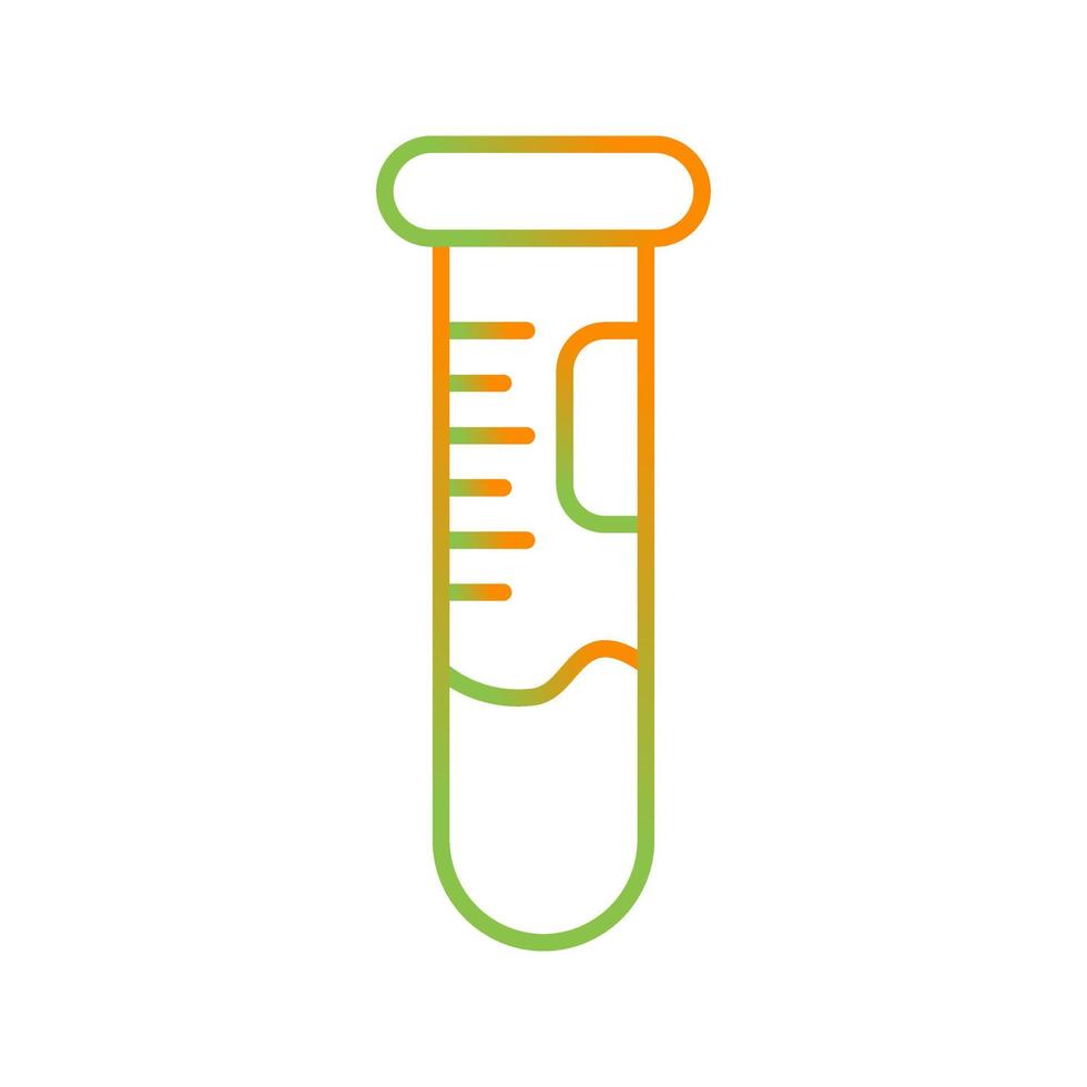 icône de vecteur de tube à essai