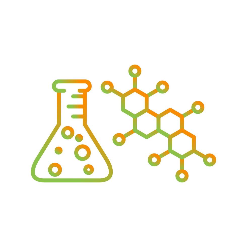 icône de vecteur de chimie