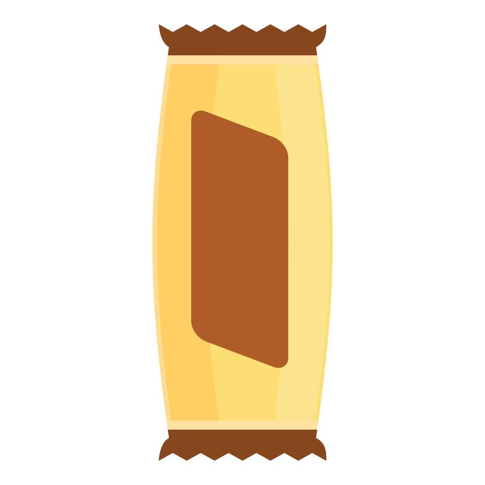icône de snack-bar alimentaire, style cartoon vecteur