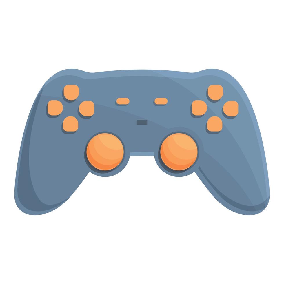 vecteur de dessin animé d'icône de manette de jeu. joueur de sport