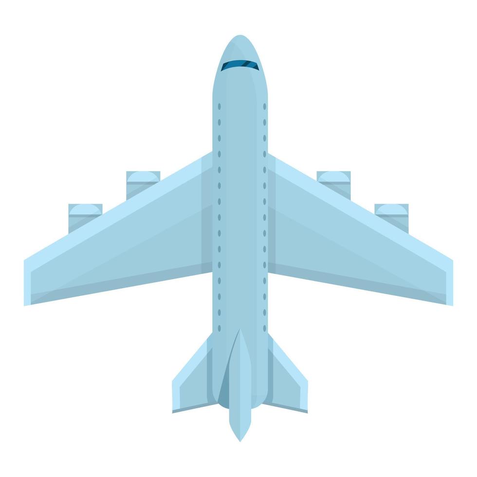 vecteur de dessin animé d'icône de vol d'avion. avion