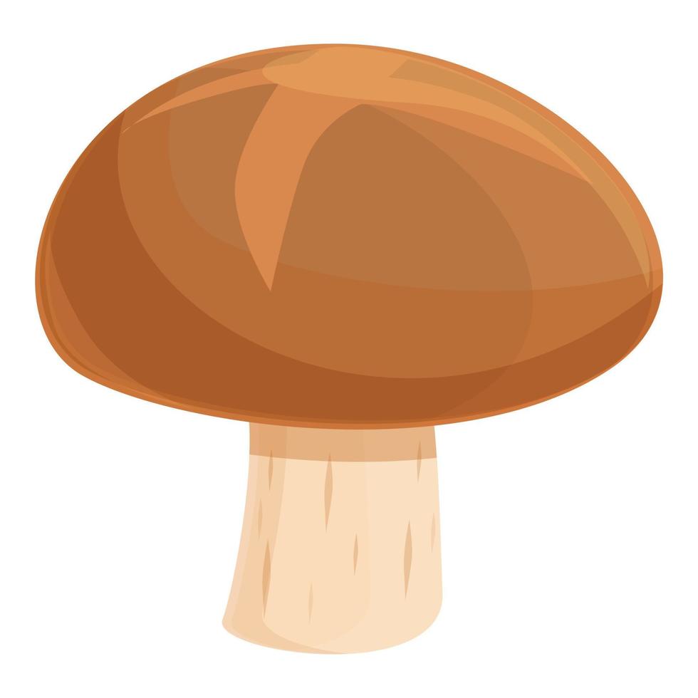 vecteur de dessin animé d'icône de champignon d'huître. nourriture shiitake