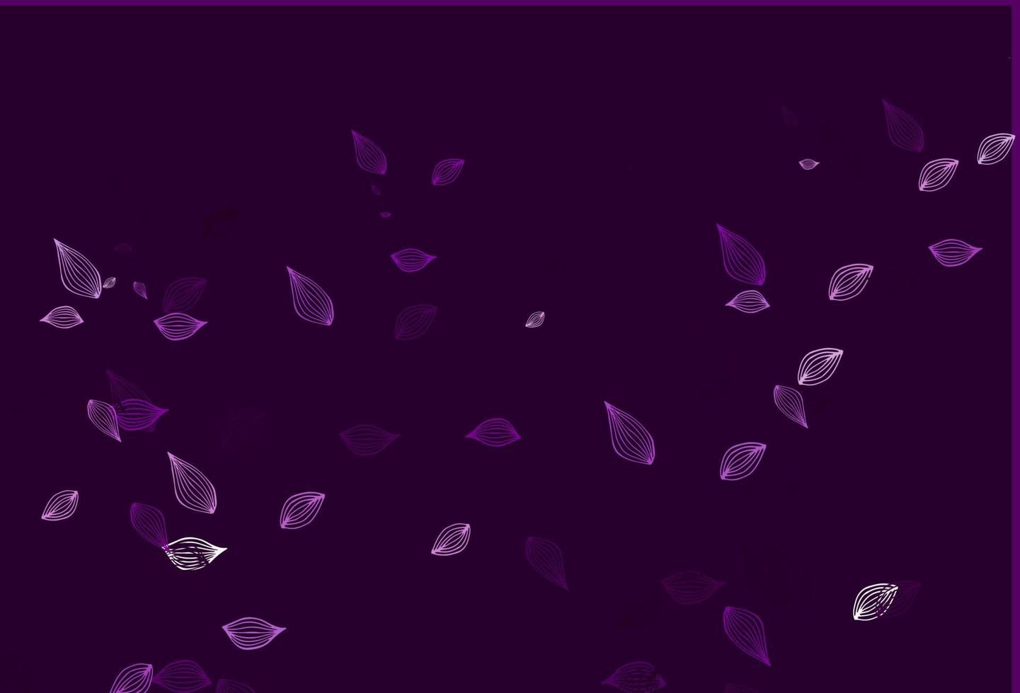 toile de fond de croquis de vecteur violet clair.