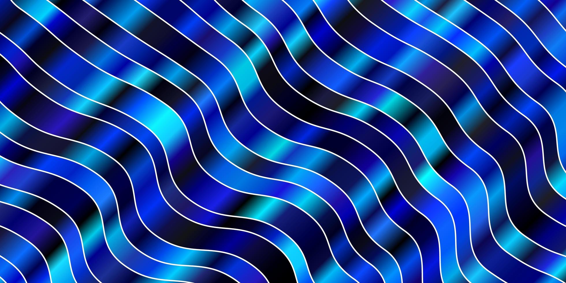 fond bleu foncé avec des lignes courbes. vecteur