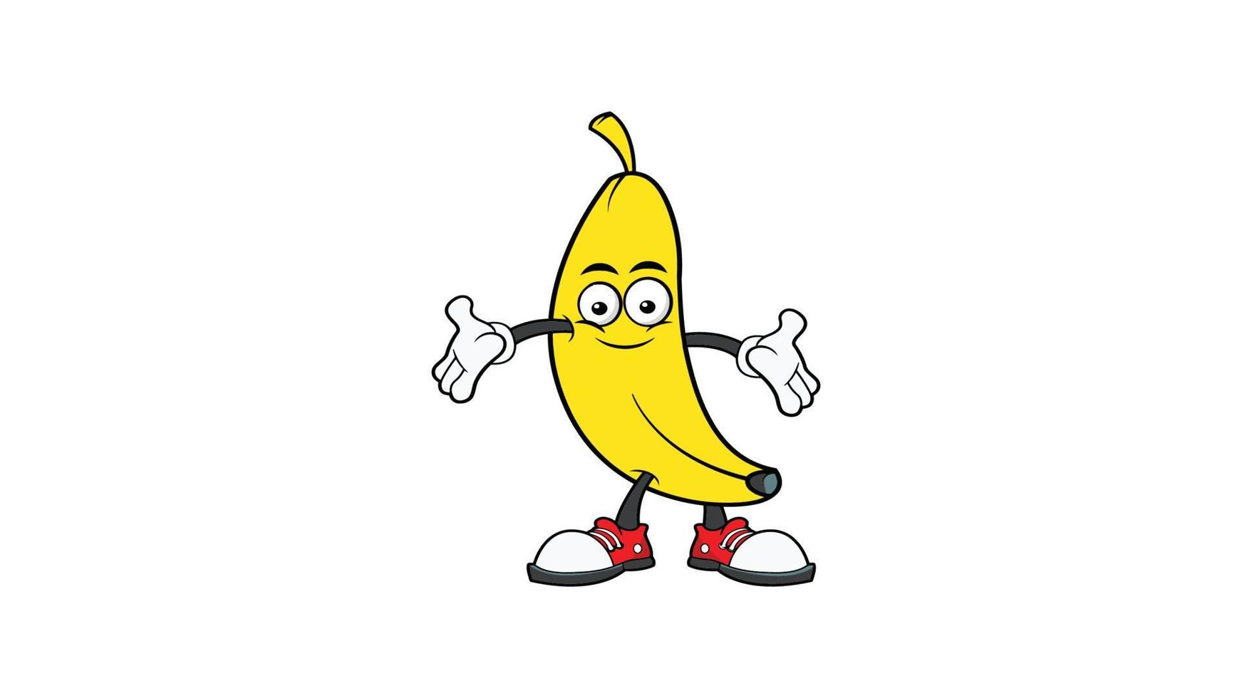 banane dessin animé clipart dessin animé clipart vecteur