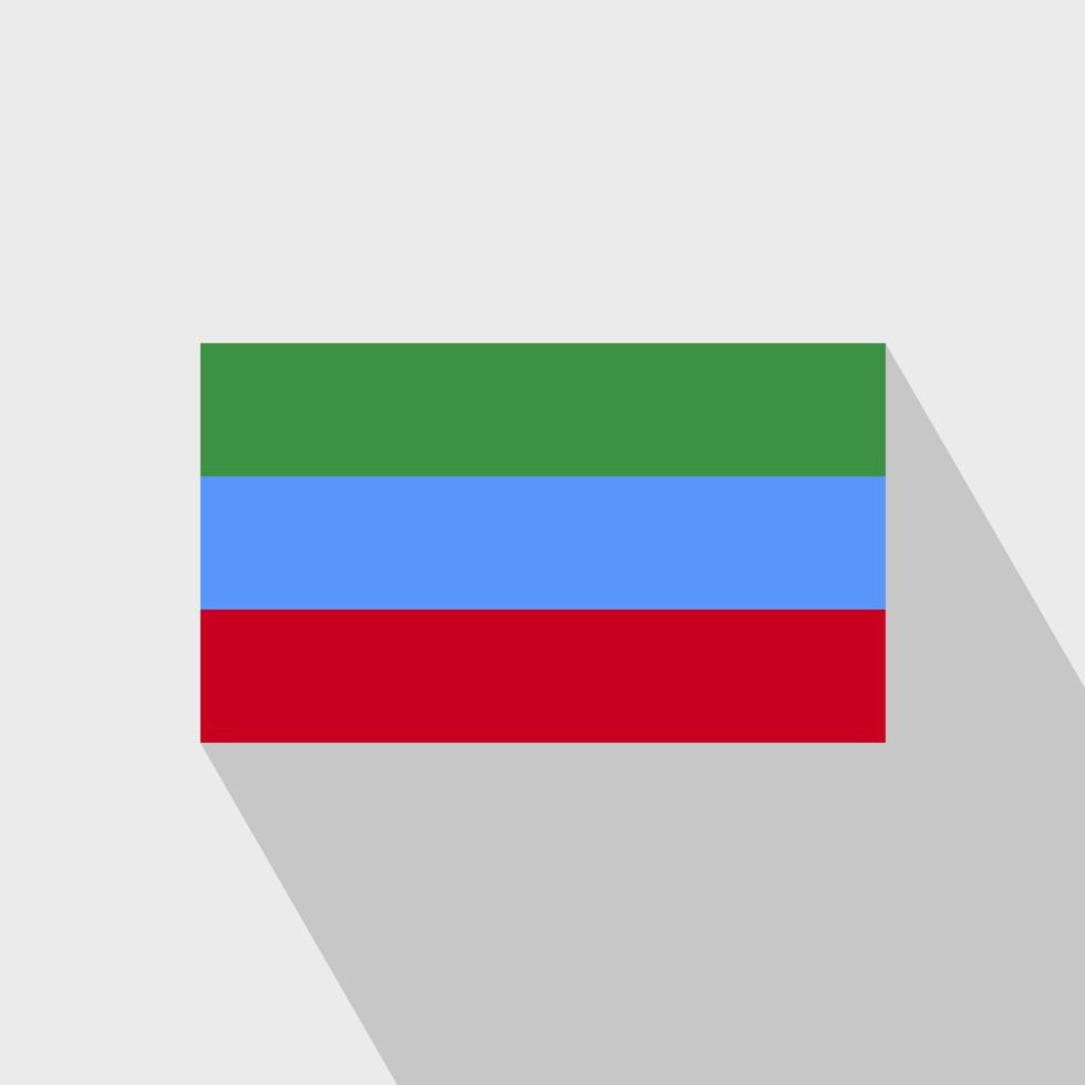 drapeau du daguestan vecteur de conception grandissime