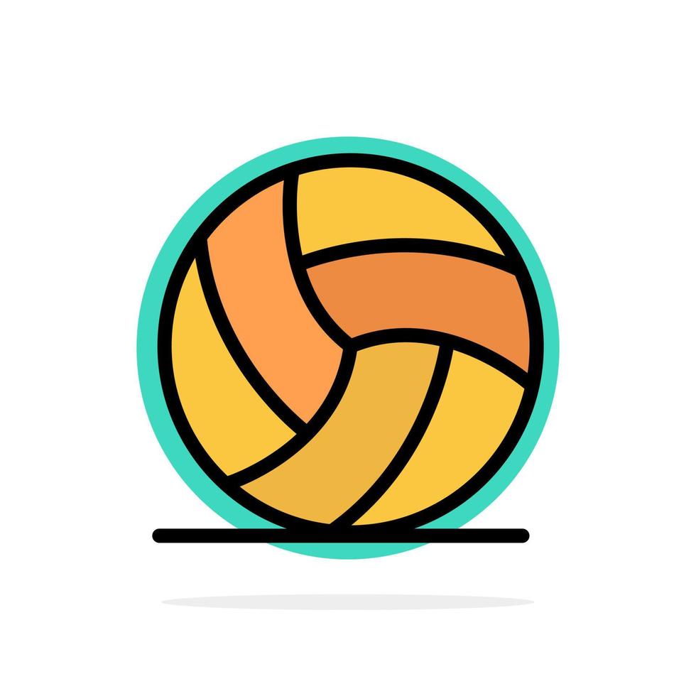 football irlande jeu sport abstrait cercle fond plat couleur icône vecteur