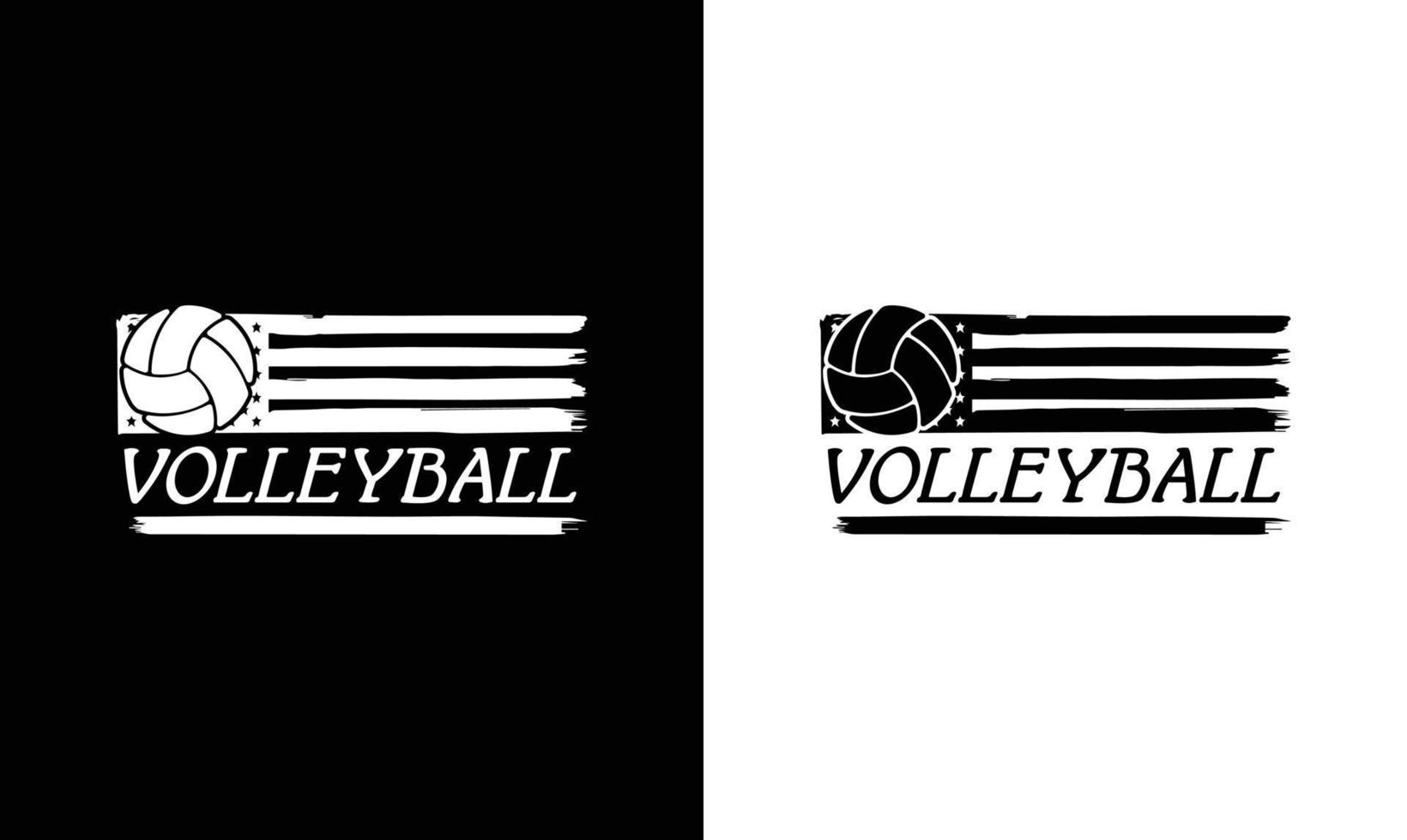 conception de t-shirt de citation de volley-ball, typographie vecteur