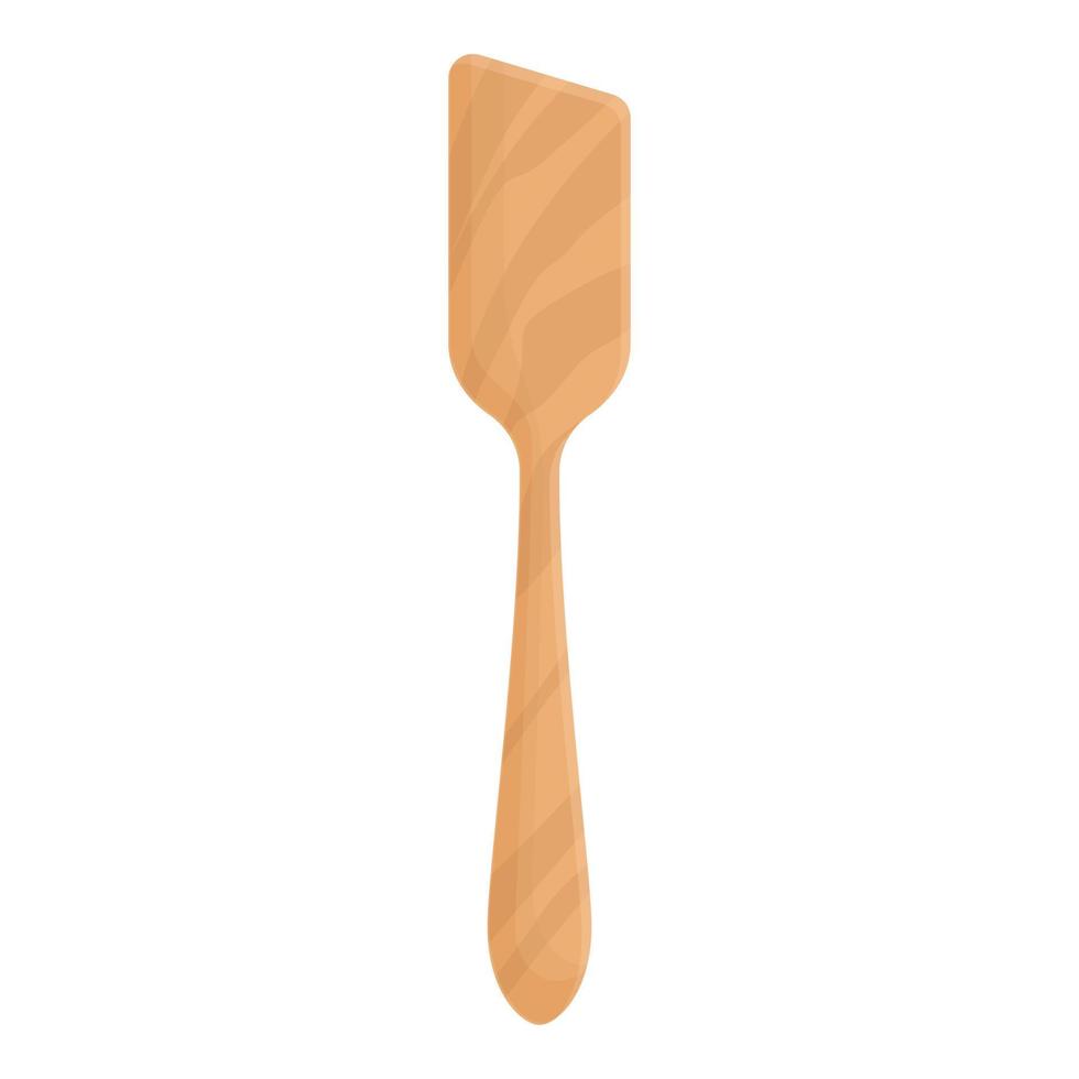 vecteur de dessin animé d'icône de spatule de barbecue. cuillère à griller