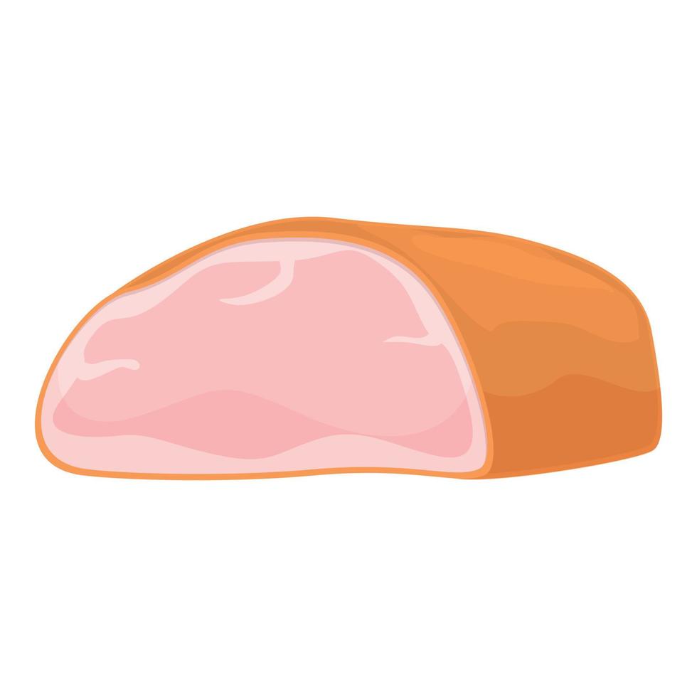 vecteur de dessin animé d'icône de viande de boeuf. nourriture de porc