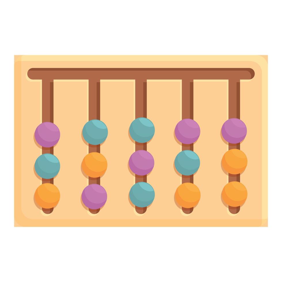 vecteur de dessin animé d'icône de jeu de table d'enfant. planche pour enfants