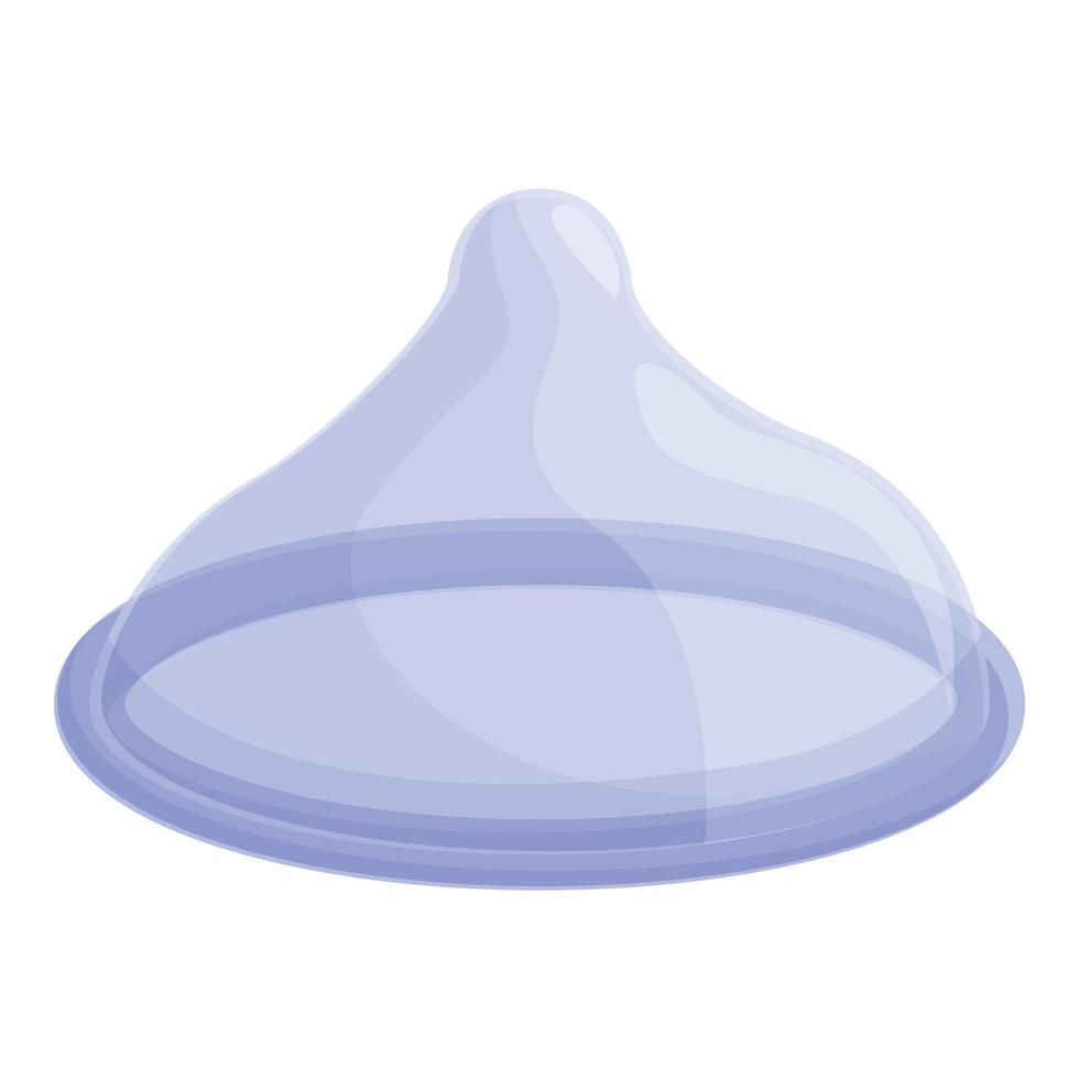 vecteur de dessin animé d'icône de préservatif de contraception. contrôle des naissances