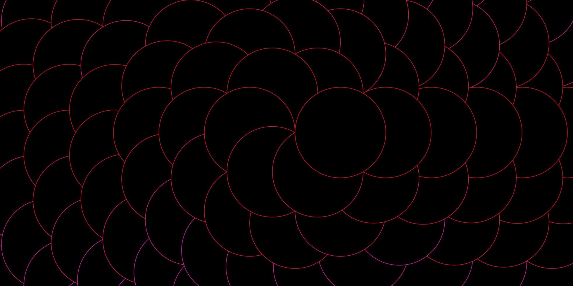 disques à contour violet et rose sur une texture sombre vecteur