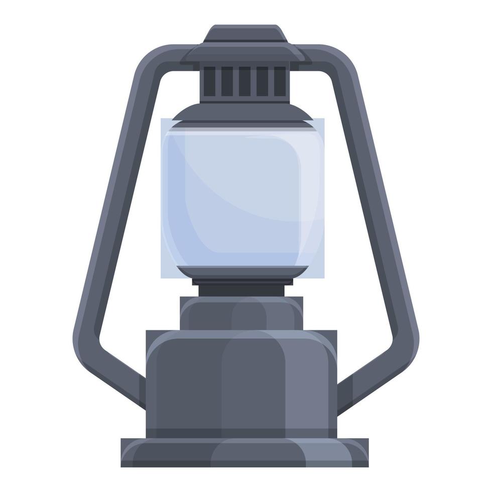 icône de lanterne à carburant, dessin animé et style plat vecteur