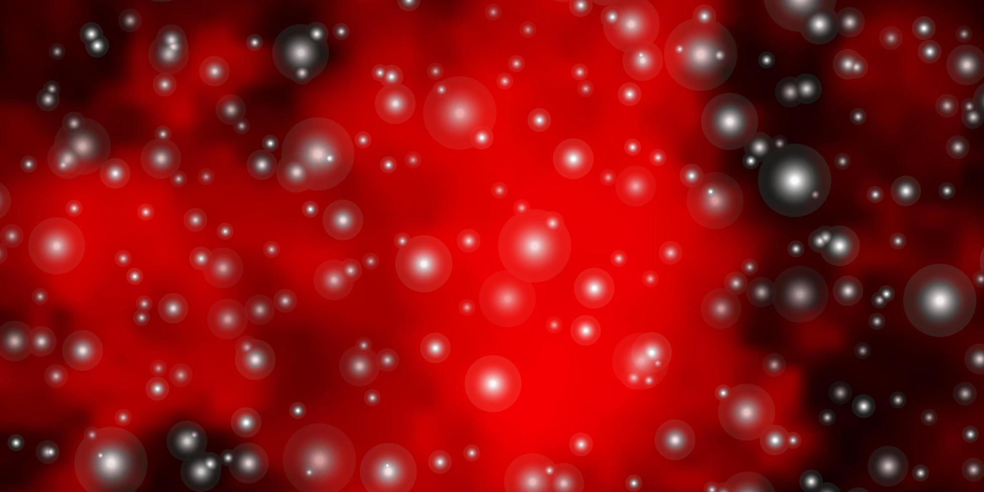 texture rouge foncé avec de belles étoiles. vecteur