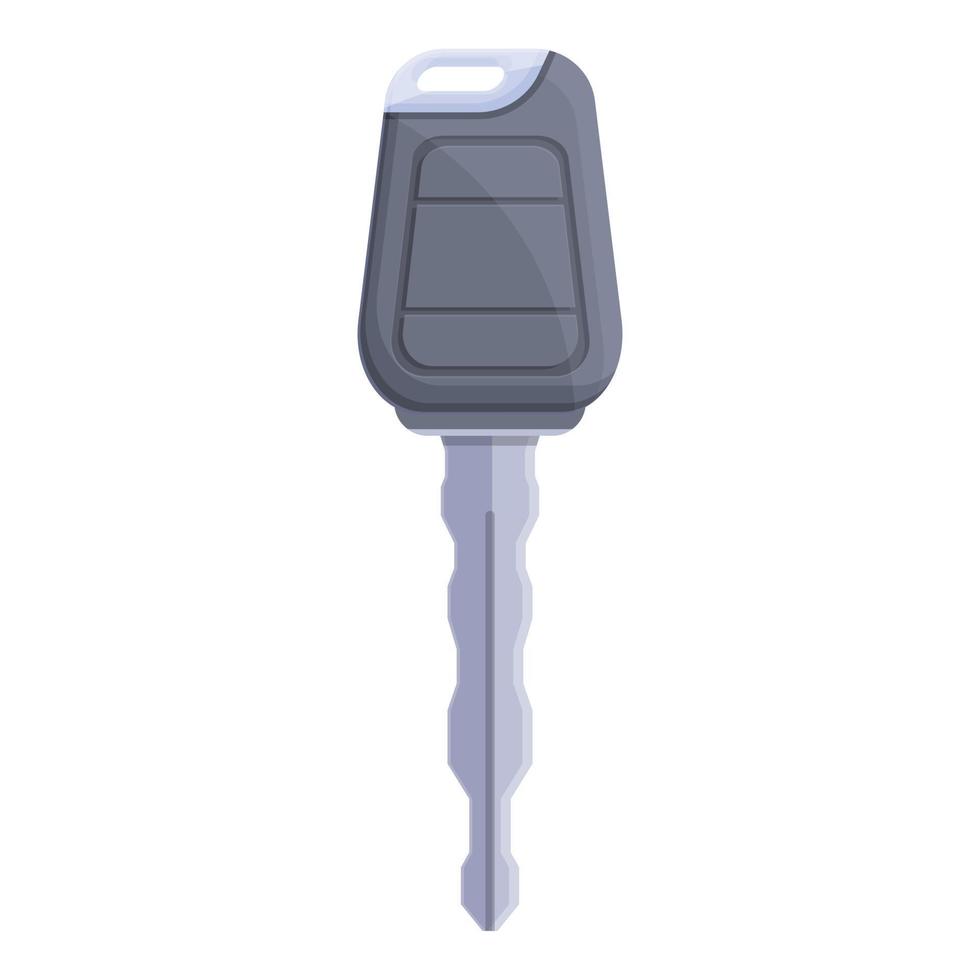 vecteur de dessin animé d'icône de clé d'alarme automobile. système à distance