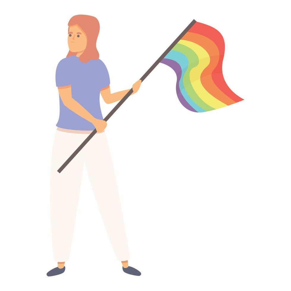 vecteur de dessin animé d'icône d'homophobie de discrimination. jour homosexuel