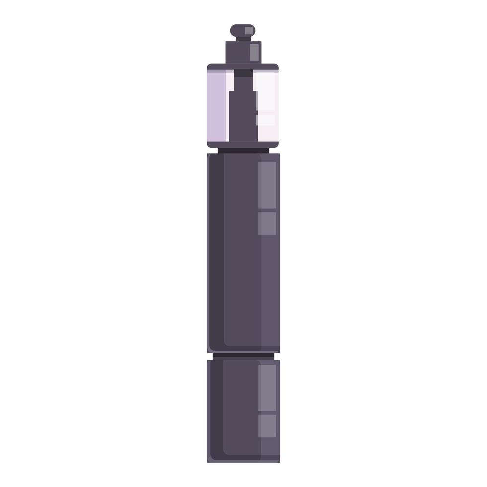 vecteur de dessin animé d'icône de cigarette électronique. bobine vaper